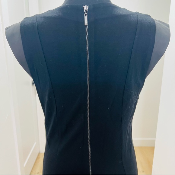 Tart Black & Faux Leather Mini Dress - Picture 9 of 11